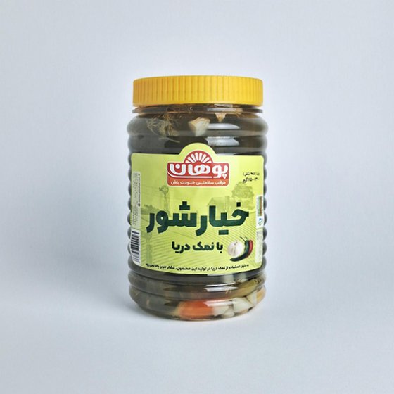 خیار شور اقتصادی تنظیم کننده فشار خون پوهان 1100 گرم